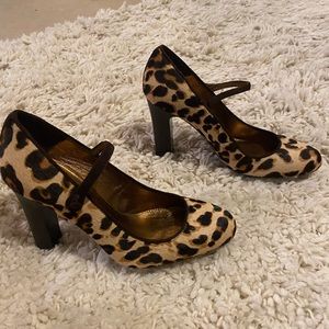 Leopard heels